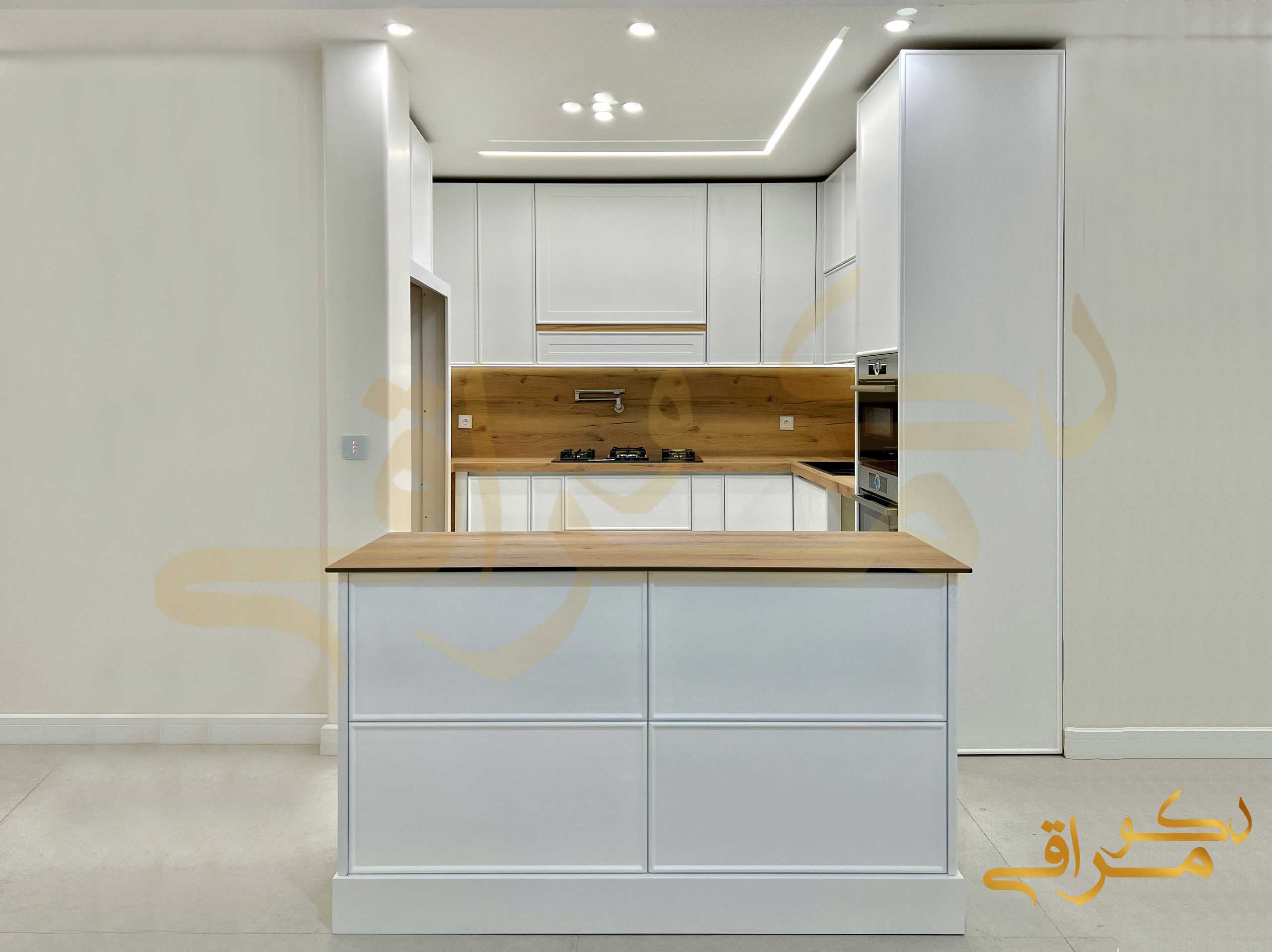 کابینت نئوکلاسیک سفید