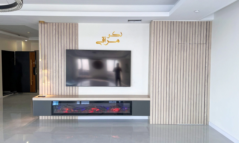 طراحی تی وی وال با ترمووال