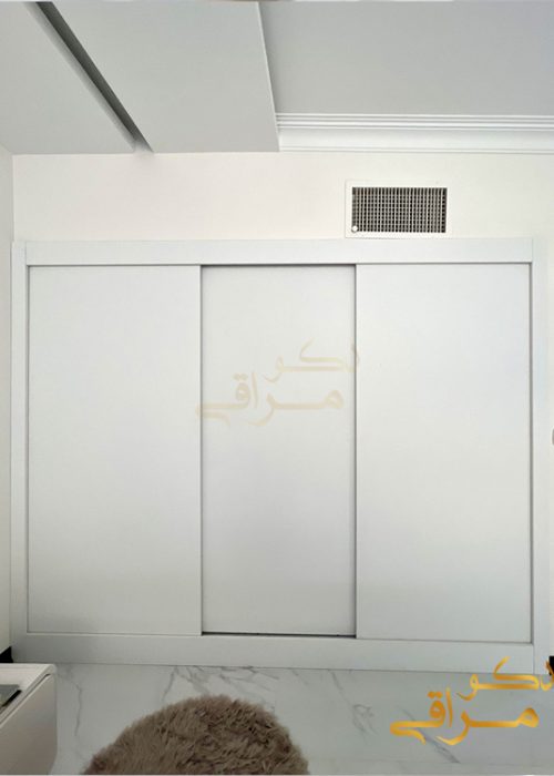 کمد ریلی سفید صدفی